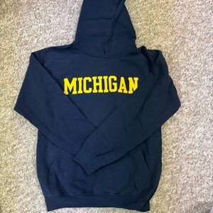 University of Michigan Navy Hoodie
